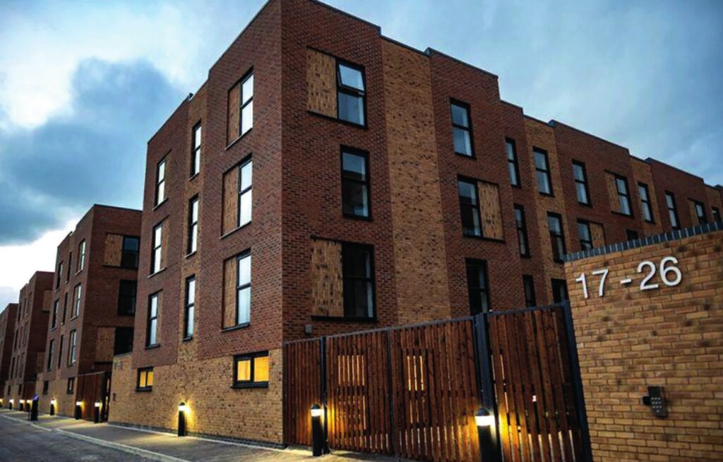 valentine court lincoln student accommodation exterior